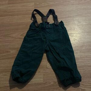 Green Pants with Overalls
